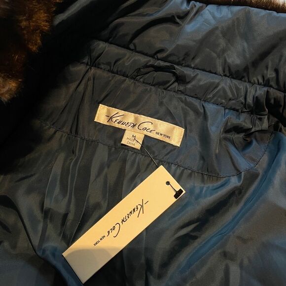 Kenneth Cole Faux Fur Jacket  NEW - Picture 3 of 5